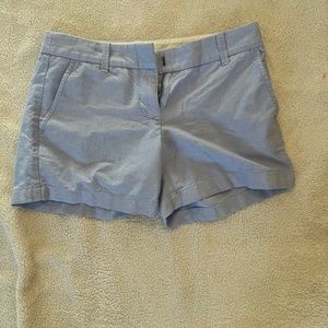 J Crew Light blue shorts